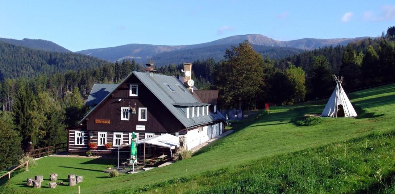 Chata Hubertka Krkonose Vítkovice Exterior photo